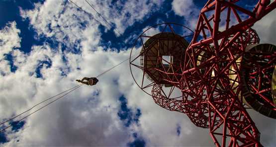 Wire and Sky at the ArcelorMittal Orbit