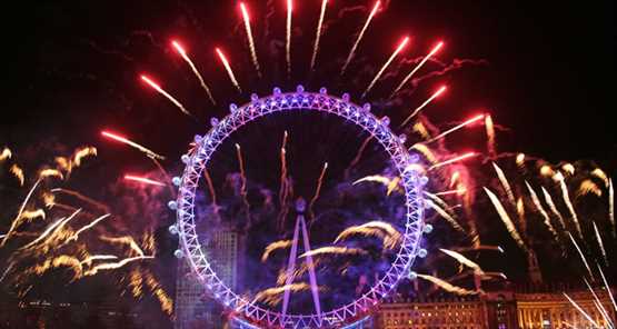 8 Northumberland London Eye Fireworks